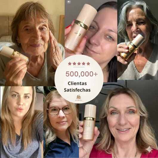 Base de Maquillaje Antiedad con SPF 50 – Se Adapta a tu Tono de Piel